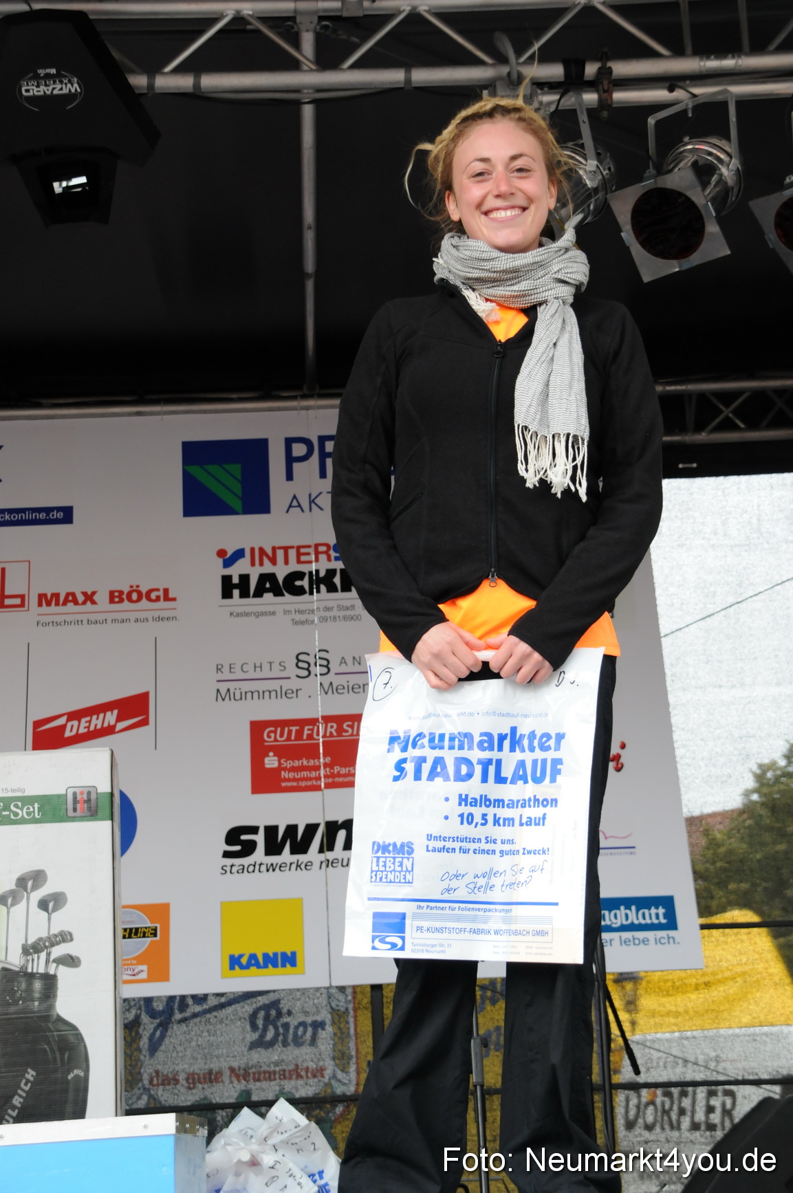 0007 Siegerehrung Stadtlauf Neumarkt 2008